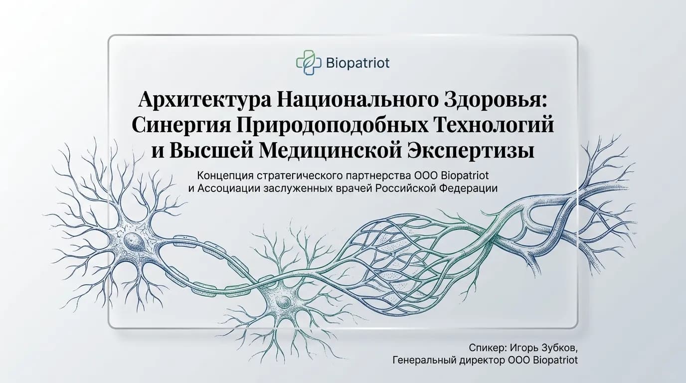 Национальная архитектура здоровья